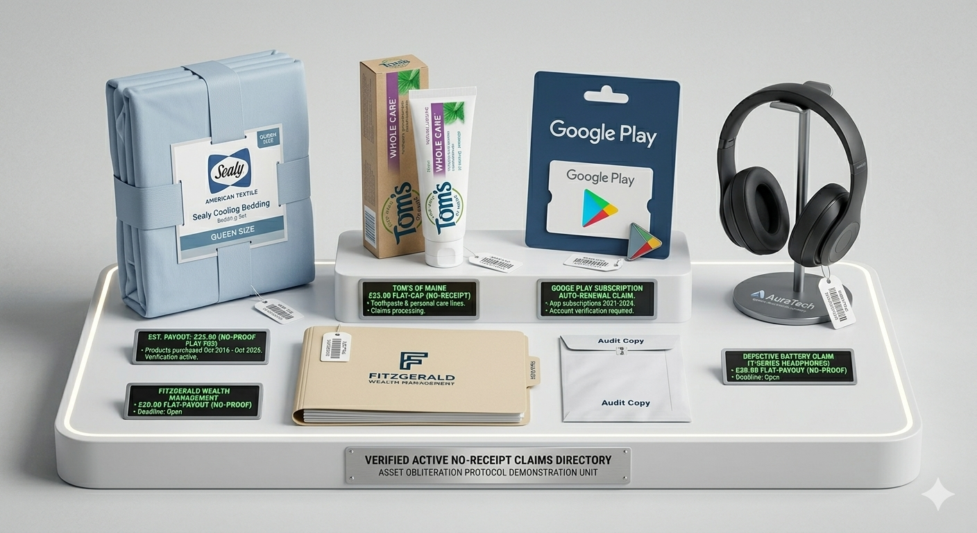 Verified Active No-Receipt Claims Directory Showcase